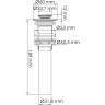 Донный клапан WASSERKRAFT A249