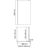Душевое ограждение WASSERKRAFT RUR 30W46-MR