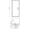 Душевой уголок WASSERKRAFT SALM 27I42 100х100 см