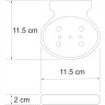 Мыльница WASSERKRAFT BERKEL К-6869 K-6869