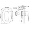 Набор для душа WASSERKRAFT А12031 A12031