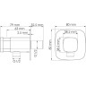Подключение шланга WASSERKRAFT A326