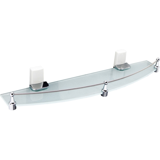 Полка стеклянная WASSERKRAFT LEINE K-5044WHEITE